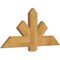 Ekena Millwork Kennewick Rough Sawn Timber Gable Bracket, Western Red Cedar, 48"W x 22"H x 2"D x 6"F, 11/12 Pitch GBW048X22X0206KEN00RWR - alternate 5